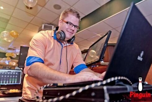 DJ Sven Ahlborn in Aktion auf einer Hochzeit in Celle